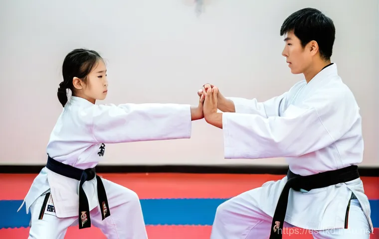 태권도 개인 지도 비용 - **Prompt 1: Focused One-on-One Taekwondo Training**
"A male Taekwondo Grandmaster in his late 60...
