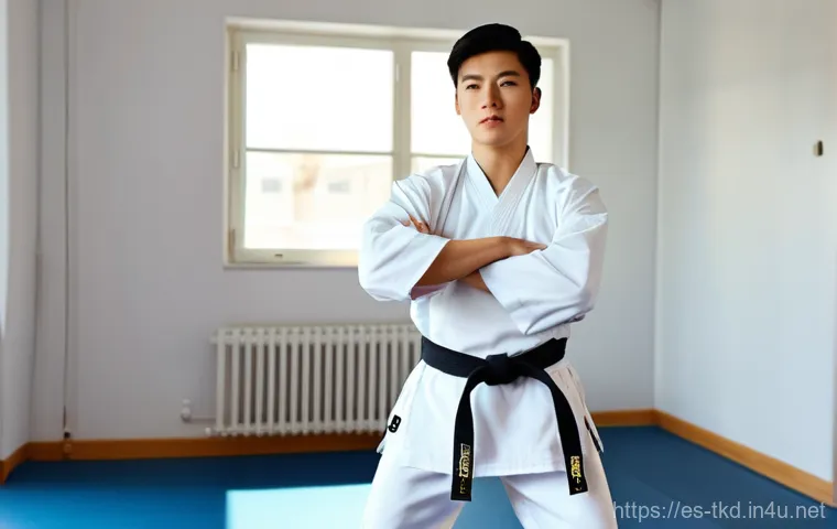 태권도 개인 지도 비용 - **Prompt 1: Focused One-on-One Taekwondo Training**
    "A male Taekwondo Grandmaster in his late 60...
