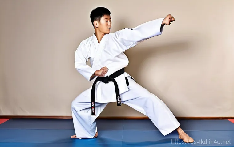 태권도 영상 제작 팁 - **Dynamic Taekwondo Kick in Golden Hour**
    A male Taekwondo practitioner, in his early twenties, ...
